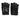 Guantes Fitness Vento Negro/Gris Mujer Everlast